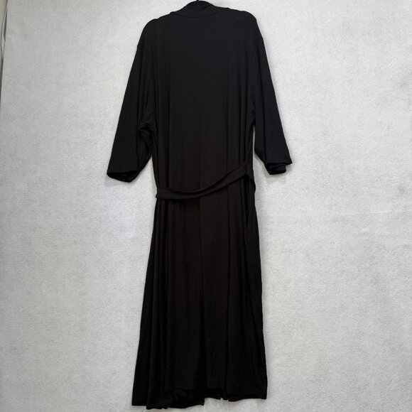 Body love basics sample Robe Women Large Long Belted Lightweight Cardigan Kimono - Picture 5 of 7